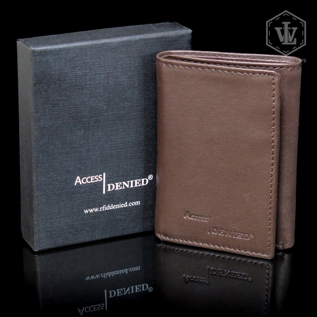 Access Denied Men's RFID Blocking Trifold Wallet