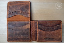 Hanks Belts Deluxe Bison Bifold