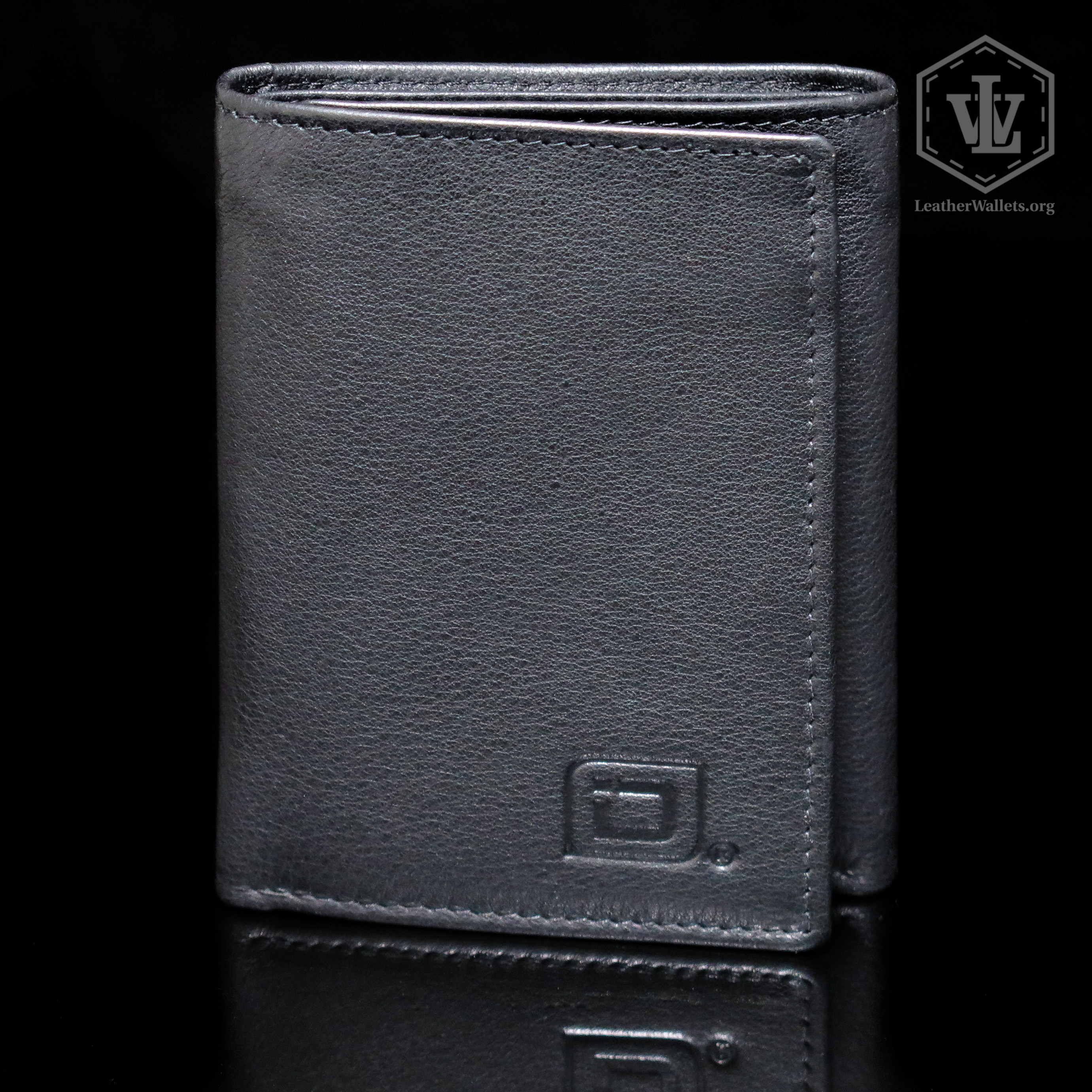 ID Stronghold RFID Blocking Trifold Wallet – Genuine Leather Men's Wallet – Stops Electronic Pickpocketing - View #4