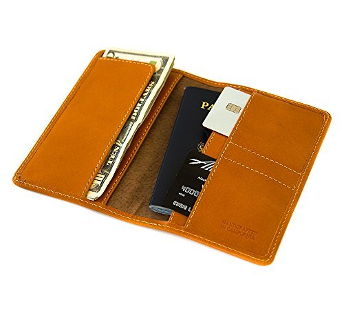suitable for men and women large capacity multifunctional passport card clip with Avenger image Retro Brown SLD Passport Clip Wallet 